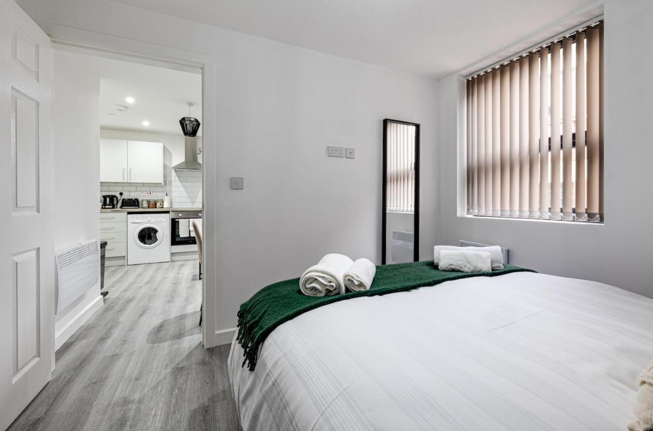 Cosy Modern Apt In Heart Of Stockport - Sleeps 4 Appartement Buitenkant foto