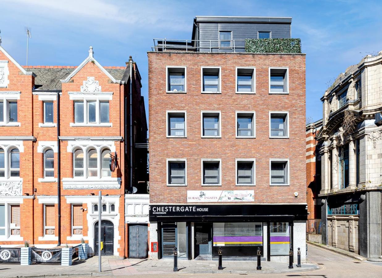 Cosy Modern Apt In Heart Of Stockport - Sleeps 4 Appartement Buitenkant foto